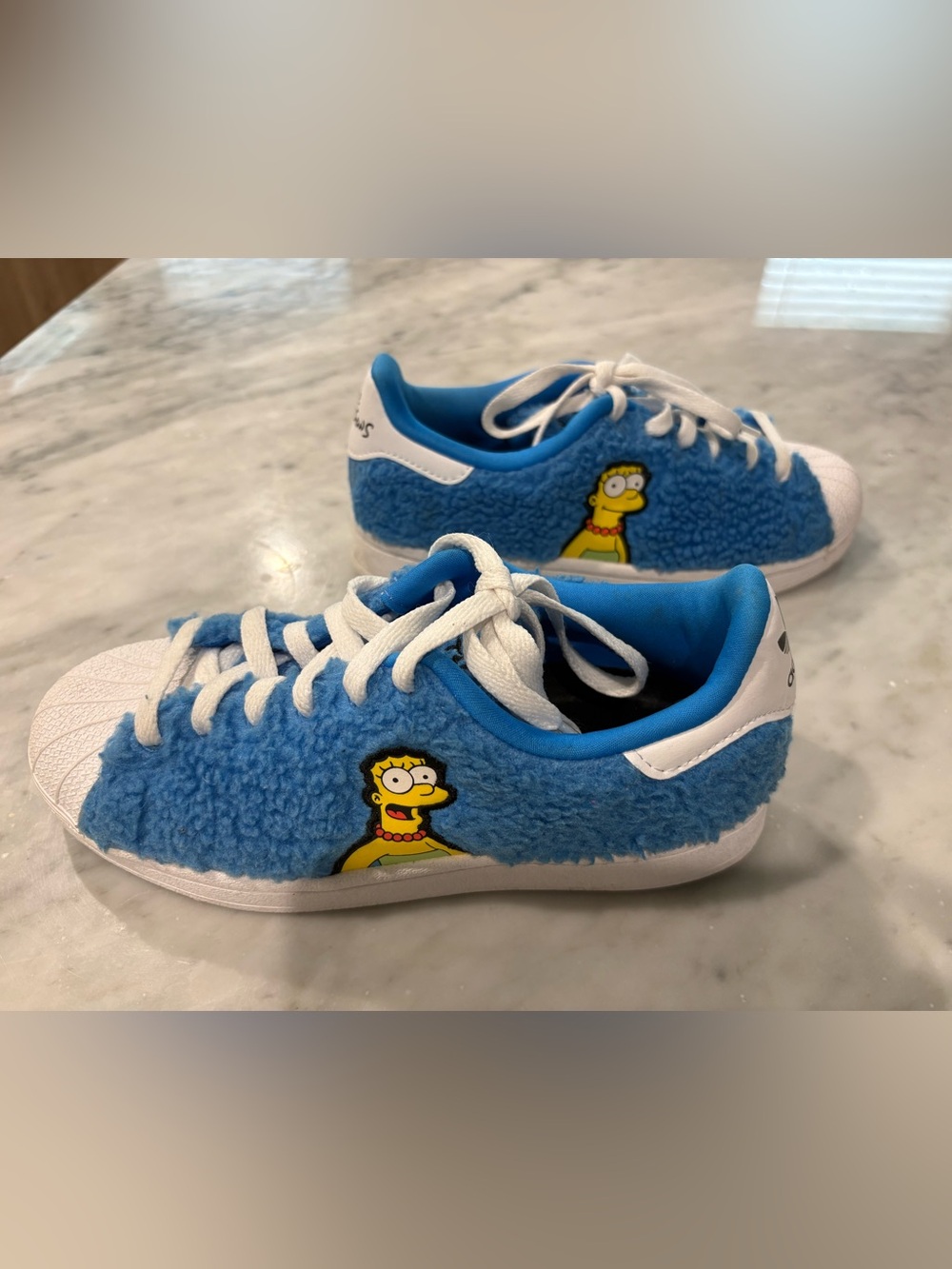 adidas Originals x The Simpsons Marge Simpson Superstar Shoes US 4 Kids